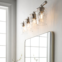 Goodwin 4 Light Vanity - Satin Nickel