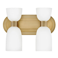 Tallulah 2 Light Vanity - Brass