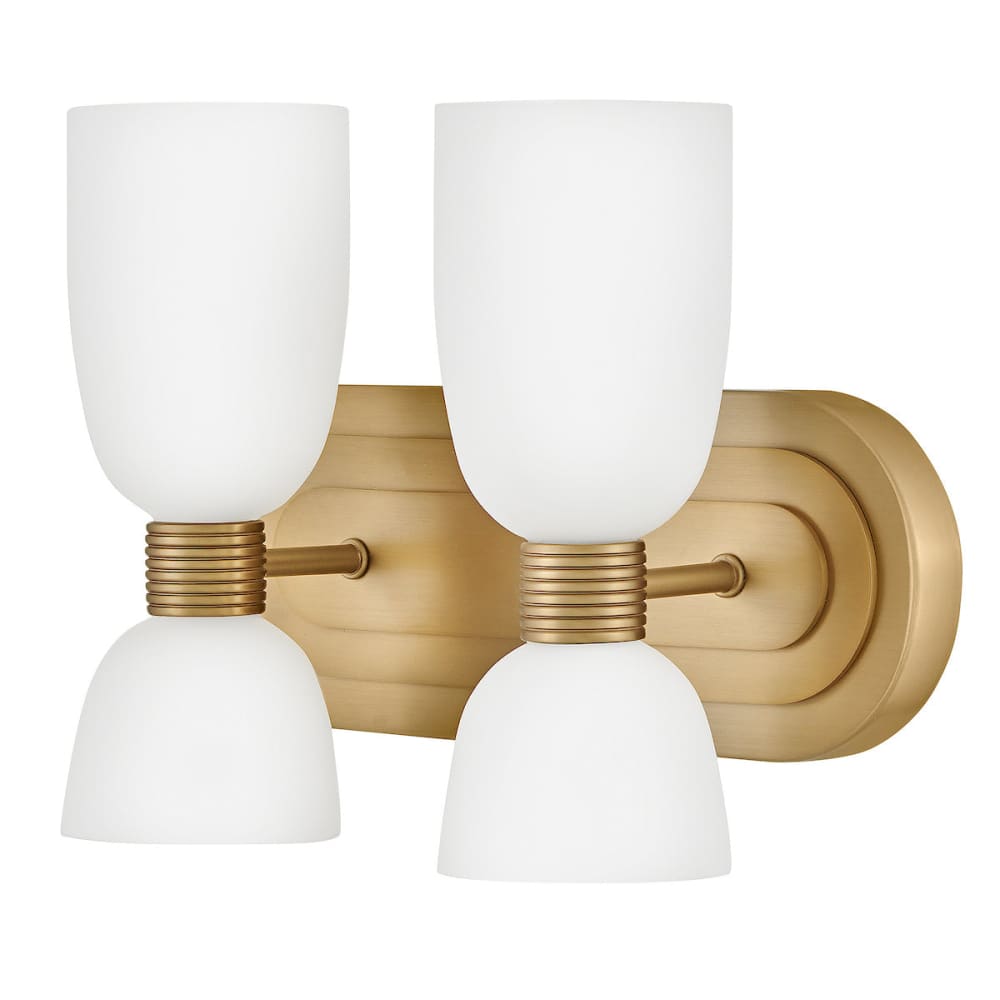 Tallulah 2 Light Vanity - Brass