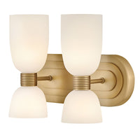 Tallulah 2 Light Vanity - Brass