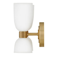 Tallulah 2 Light Vanity - Brass