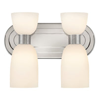 Tallulah 2 Light Vanity - Polished Nickel
