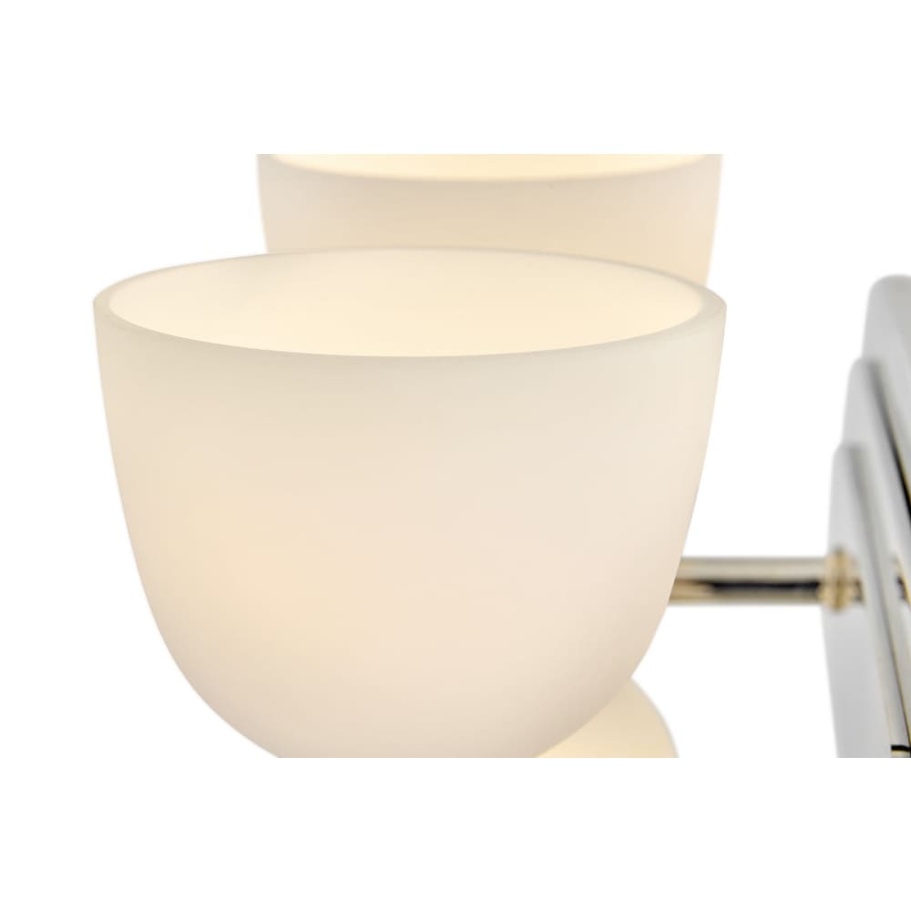Tallulah 2 Light Vanity - Polished Nickel