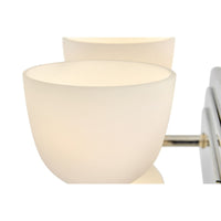 Tallulah 2 Light Vanity - Polished Nickel