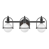 Somerset 3 Light Vanity - Black
