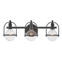 Somerset 3 Light Vanity - Black