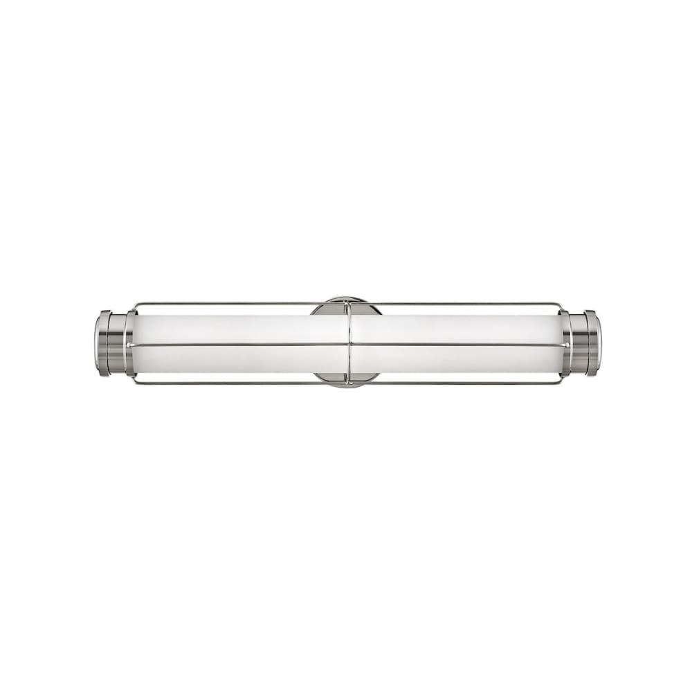 Saylor LED Vanity Sconce - Large - Polished Nickel
