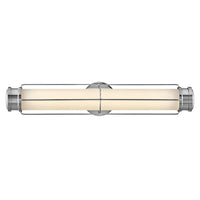 Saylor LED Vanity Sconce - Large - Polished Nickel