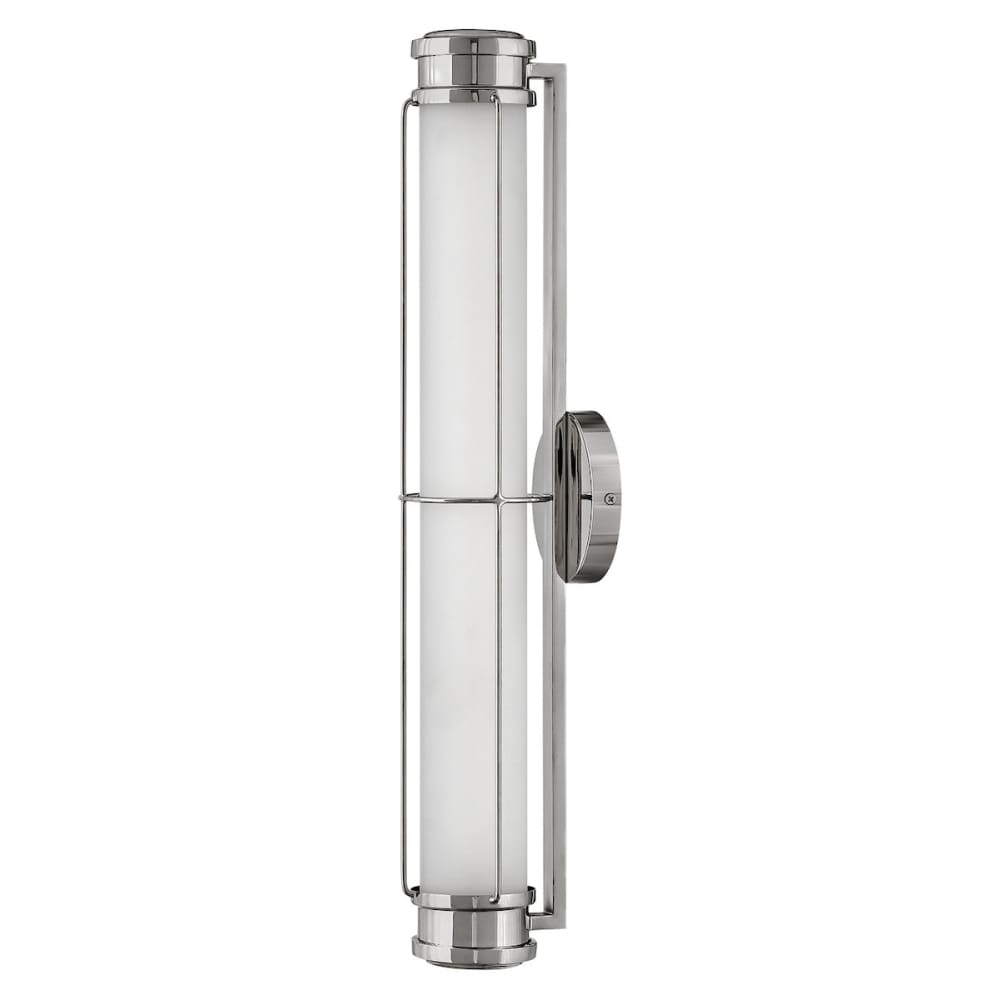 Saylor LED Vanity Sconce - Large - Polished Nickel