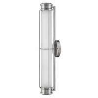 Saylor LED Vanity Sconce - Large - Polished Nickel