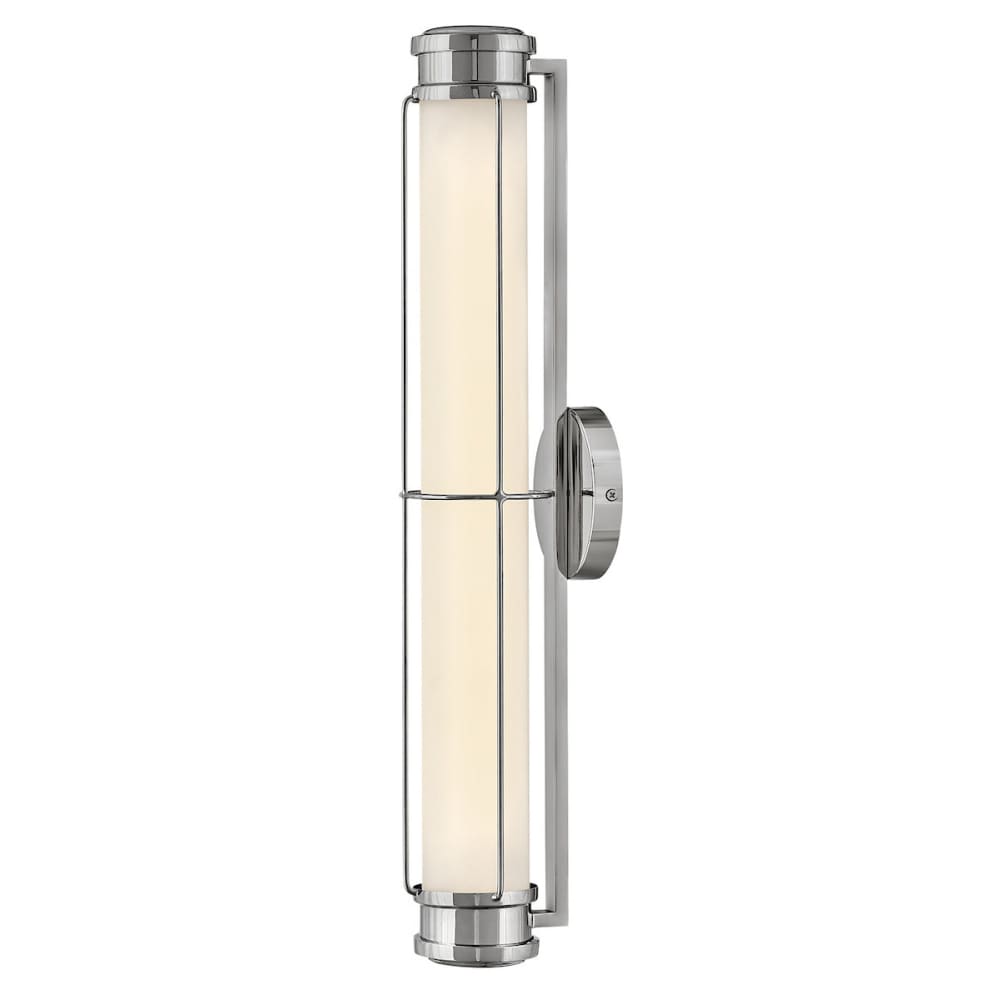 Saylor LED Vanity Sconce - Large - Polished Nickel