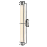 Saylor LED Vanity Sconce - Large - Polished Nickel
