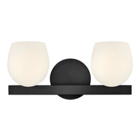 Mae 2 Light Vanity - Black