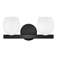 Mae 2 Light Vanity - Black