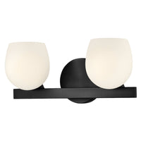 Mae 2 Light Vanity - Black