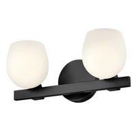Mae 2 Light Vanity - Black