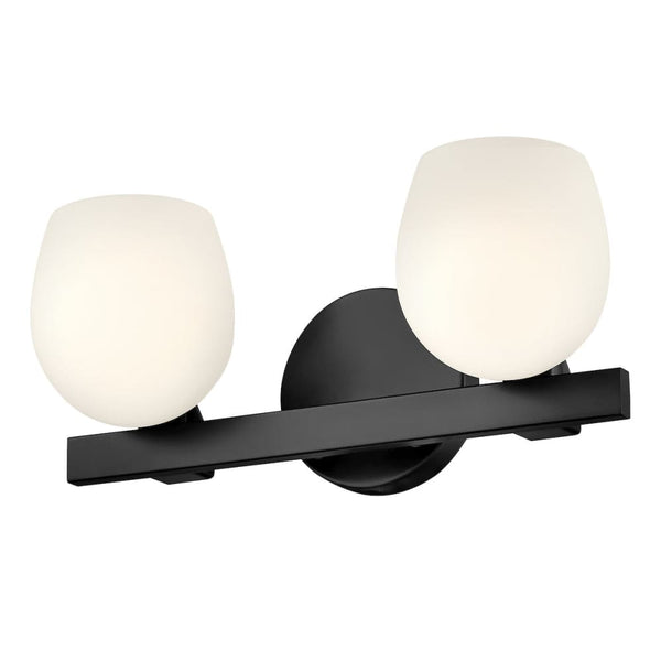 Mae 2 Light Vanity - Black