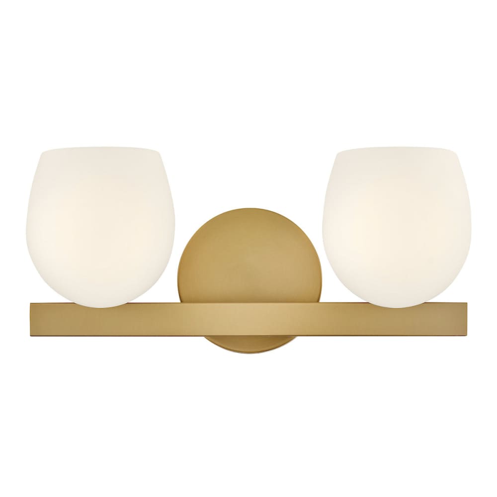 Mae 2 Light Vanity - Brass