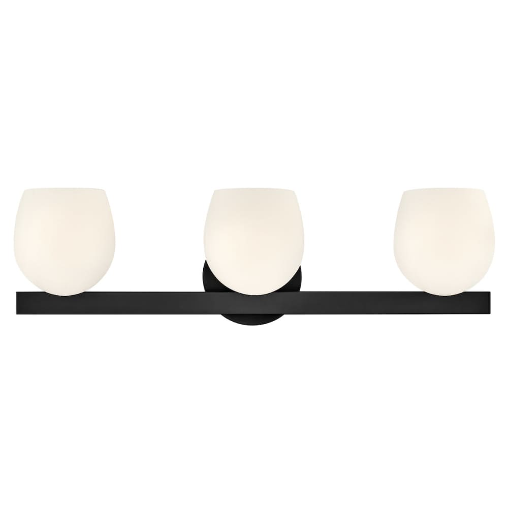 Mae 3 Light Vanity - Black