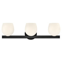 Mae 3 Light Vanity - Black