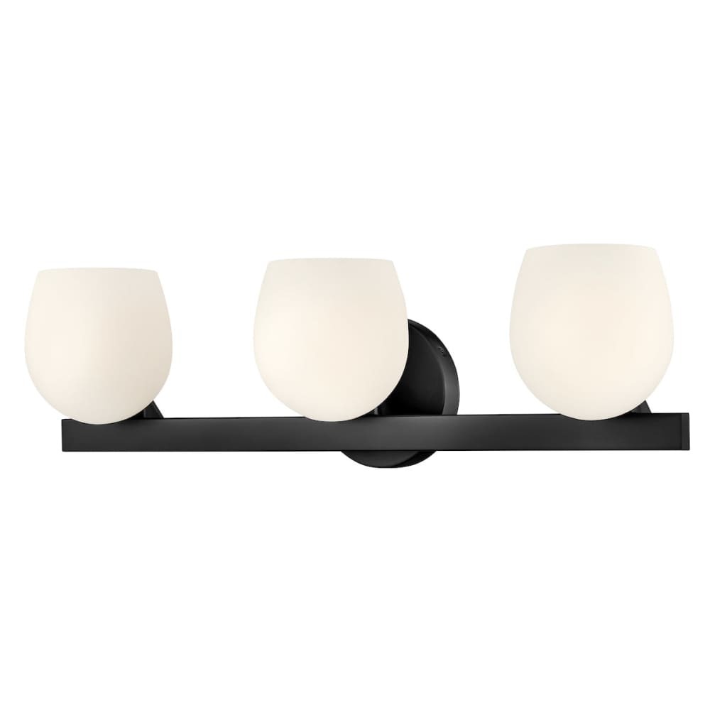 Mae 3 Light Vanity - Black