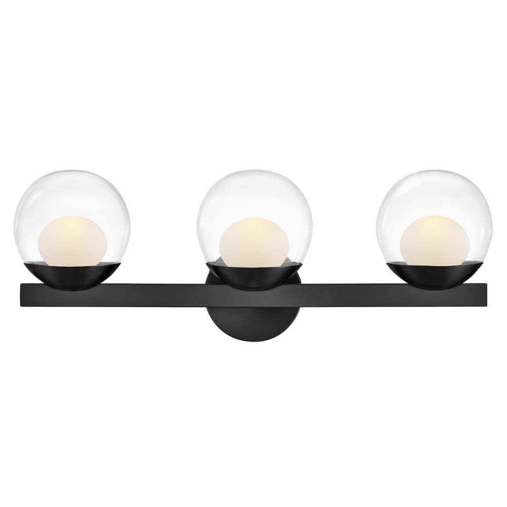 Sunni 3 Light Vanity - Black