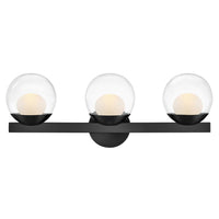 Sunni 3 Light Vanity - Black