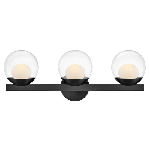Sunni 3 Light Vanity - Black