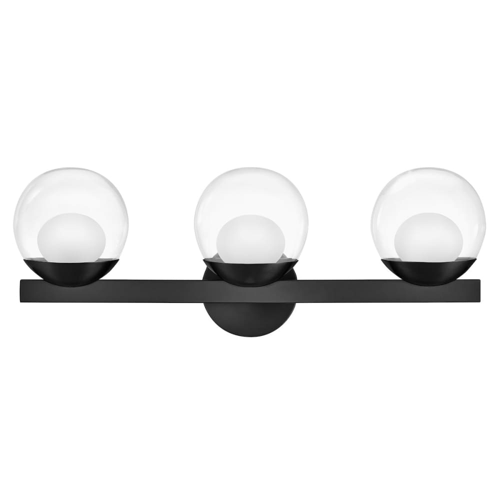 Sunni 3 Light Vanity - Black