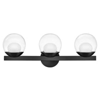 Sunni 3 Light Vanity - Black