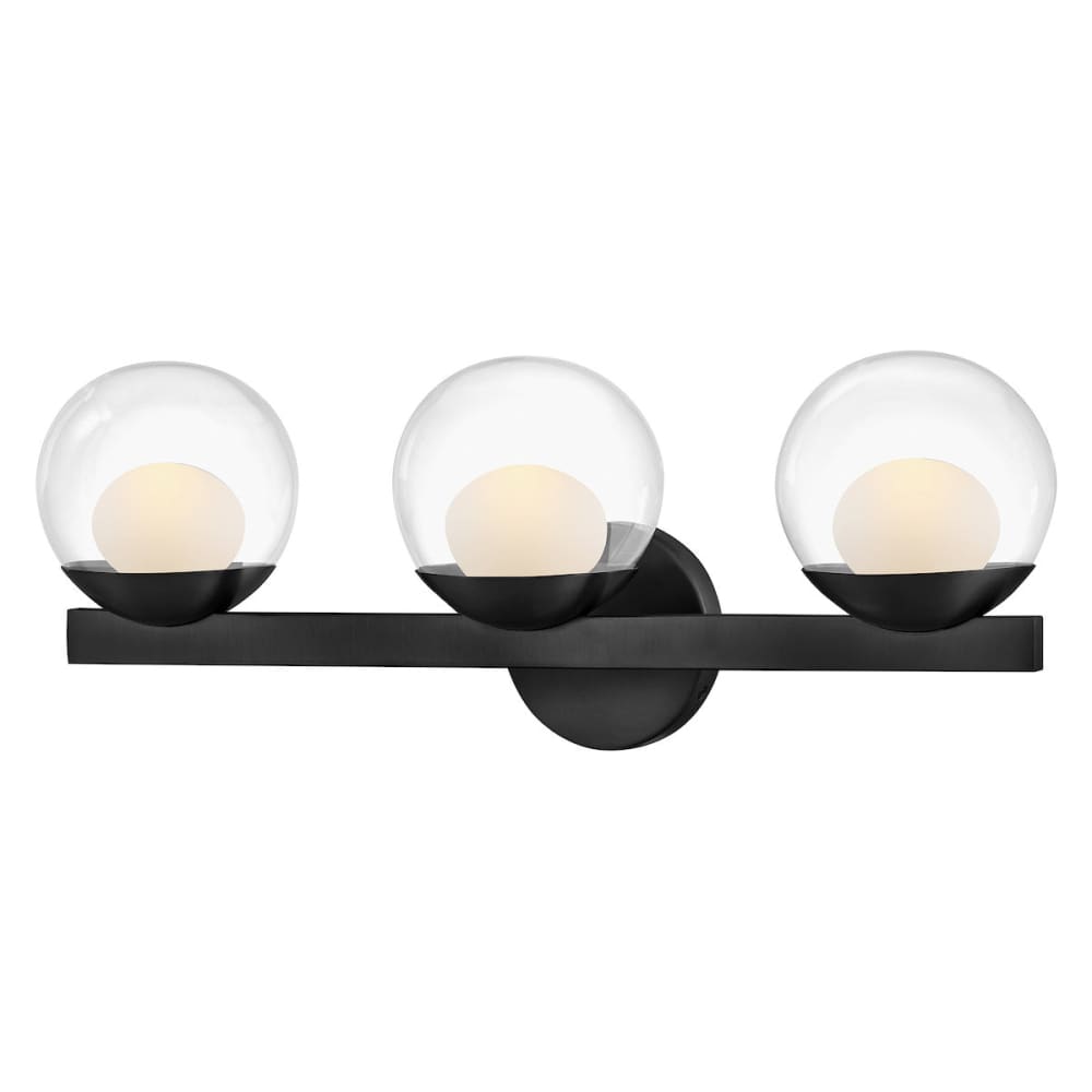 Sunni 3 Light Vanity - Black