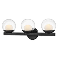 Sunni 3 Light Vanity - Black