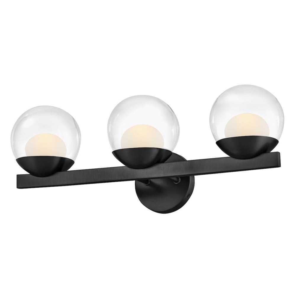 Sunni 3 Light Vanity - Black