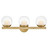 Sunni 3 Light Vanity - Brass