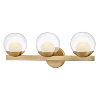 Sunni 3 Light Vanity - Brass