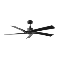 Aspen Coastal Outdoor Ceiling Fan - 56" - Black