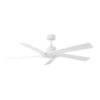 Aspen Coastal Outdoor Ceiling Fan - 56" - Matte White
