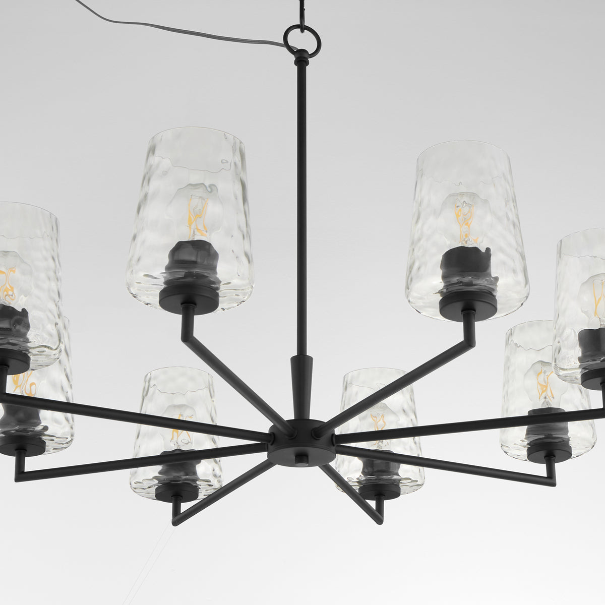 Goodwin 8 Light Chandelier - Black