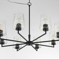 Goodwin 8 Light Chandelier - Black