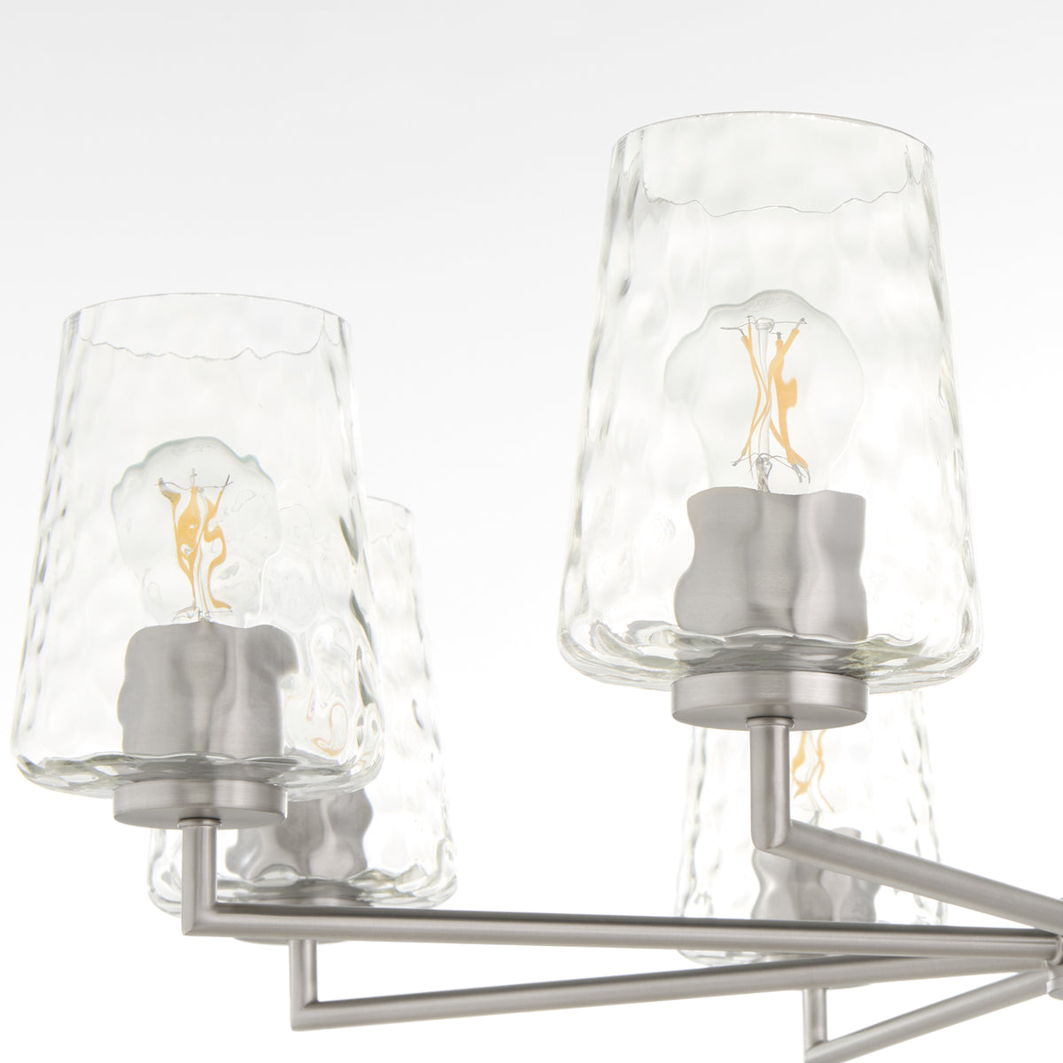 Goodwin 8 Light Chandelier - Satin Nickel