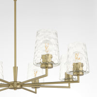 Goodwin 8 Light Chandelier - Brass