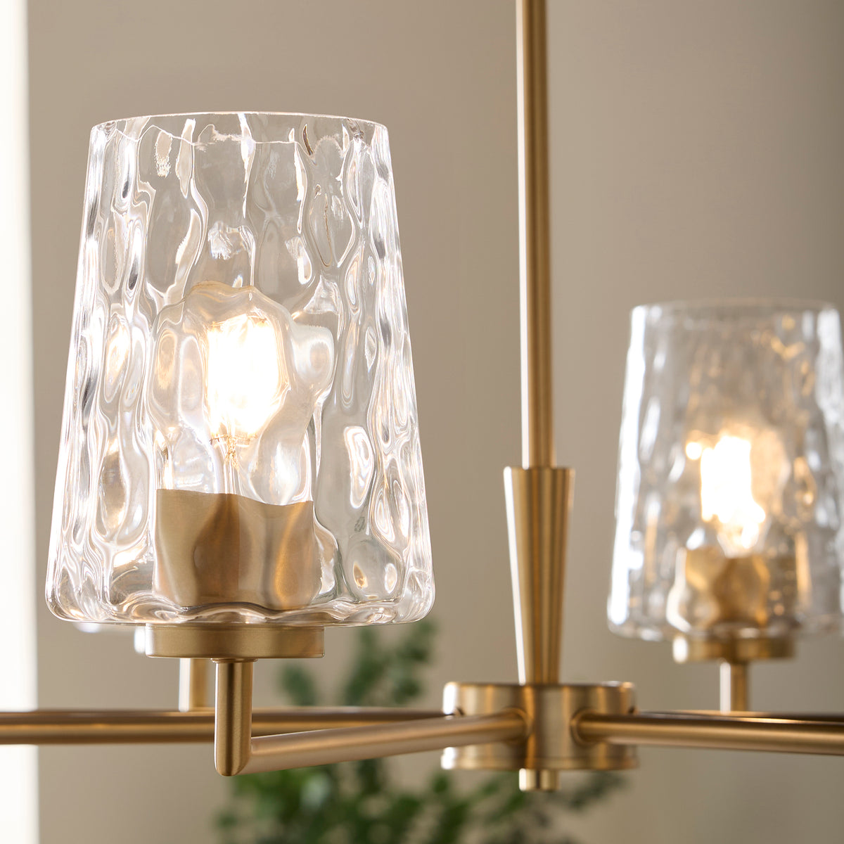 Goodwin 8 Light Chandelier - Brass