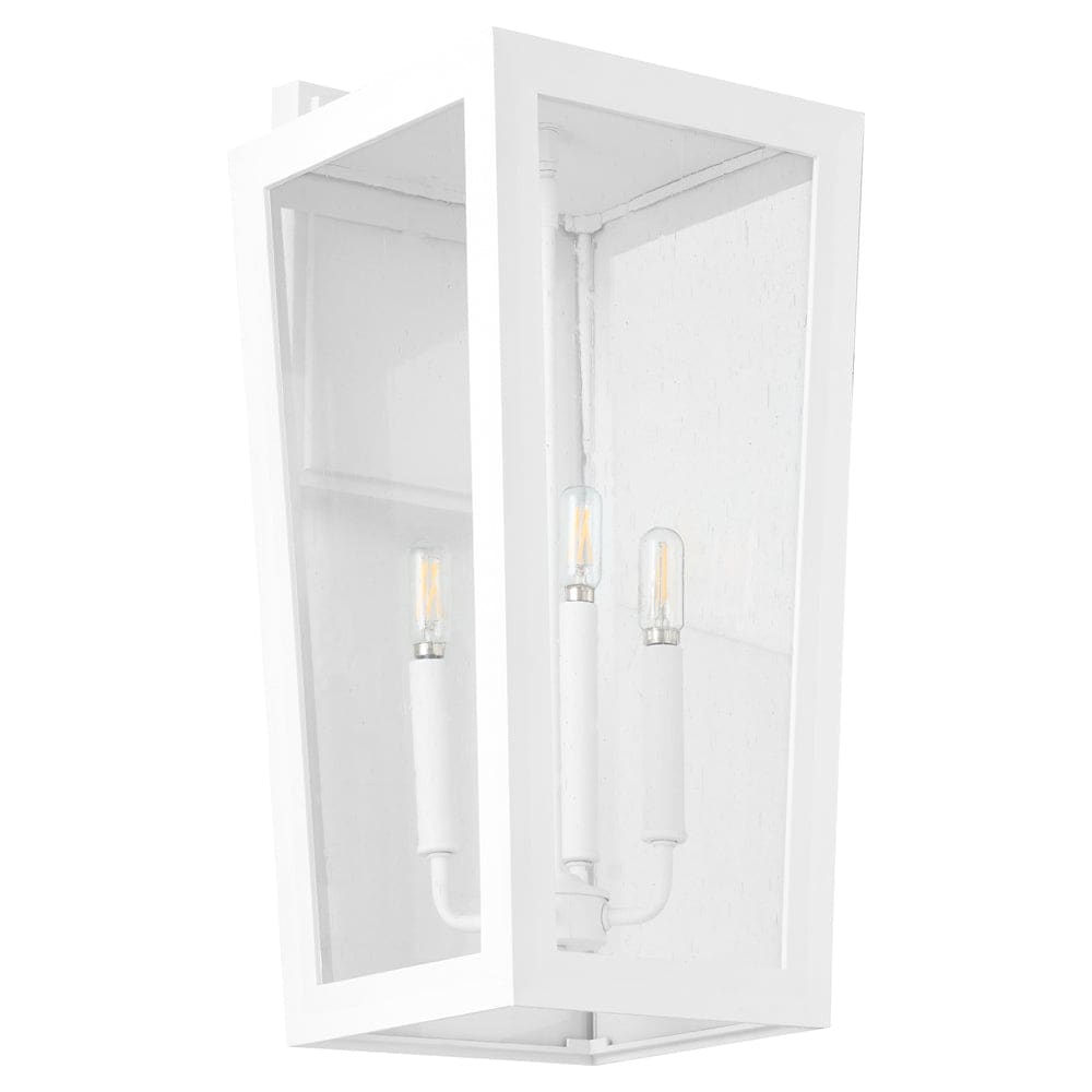 Bravo 22" Coastal Outdoor Wall Lantern - White