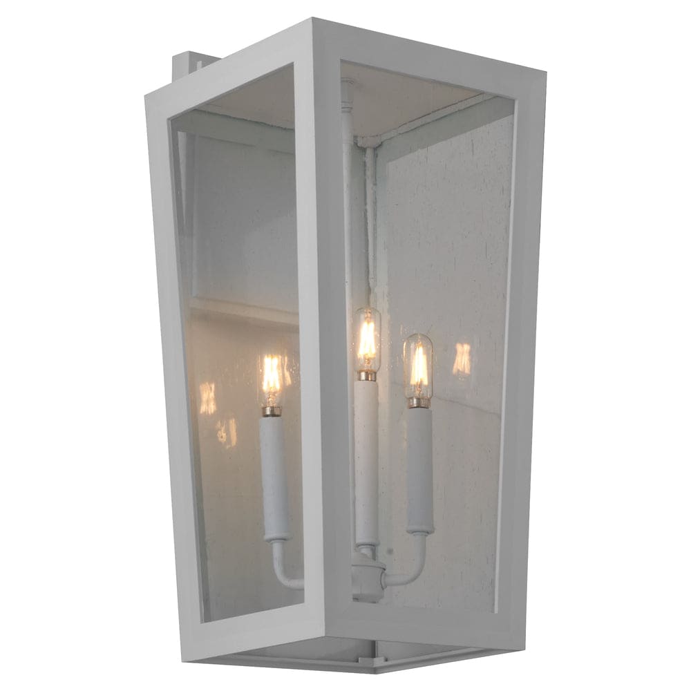 Bravo 22" Coastal Outdoor Wall Lantern - White