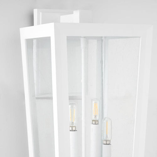 Bravo 22" Coastal Outdoor Wall Lantern - White