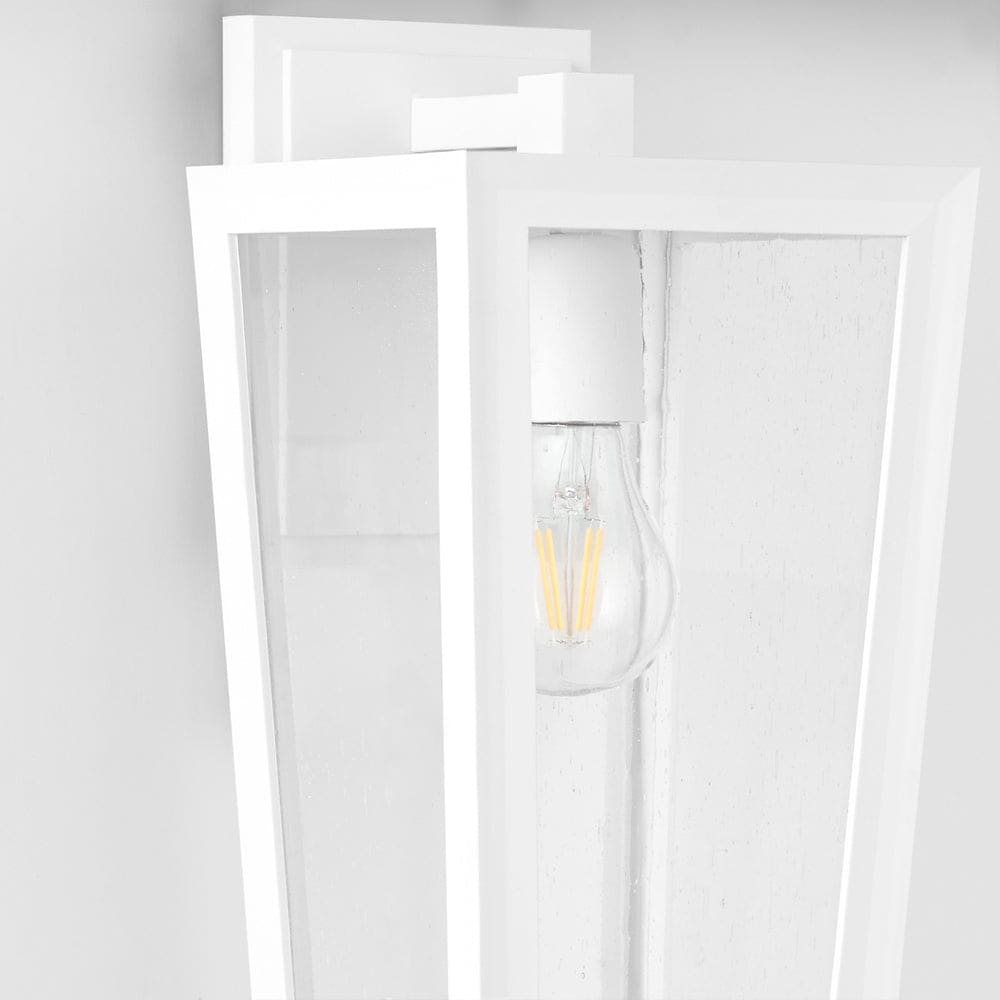 Bravo 15" Coastal Outdoor Wall Lantern - White
