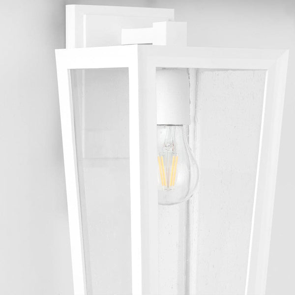 Bravo 15" Coastal Outdoor Wall Lantern - White