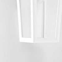 Bravo 15" Coastal Outdoor Wall Lantern - White