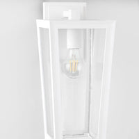 Bravo 15" Coastal Outdoor Wall Lantern - White