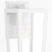 Bravo 18" Coastal Outdoor Wall Lantern - White